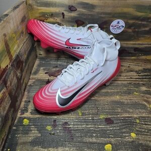 Men's‎ 8.5 - Nike Vapor Pro 1 Football Cleats White Red Men's | FB3298-102